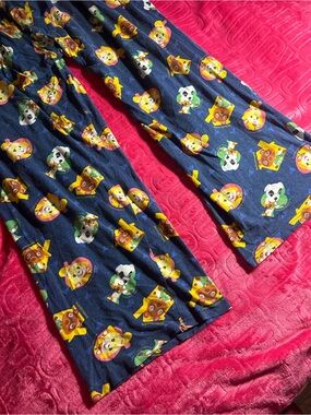 “Animal Crossing” Loose Fit Lounge Pants All-over Print and Tie Waist